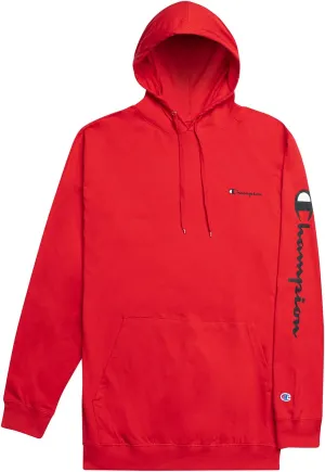Champion Lightweight Hoodie Big and Tall - Men Pullover Jersey Hoodie Sweatshirt