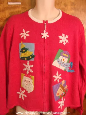 Santa with His Friends Ugly Xmas Sweater